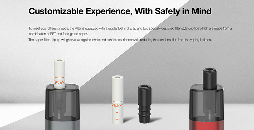 原廠正品 Aspire Vilter Pod Kit 450mAh 666一代 VC蒸氣