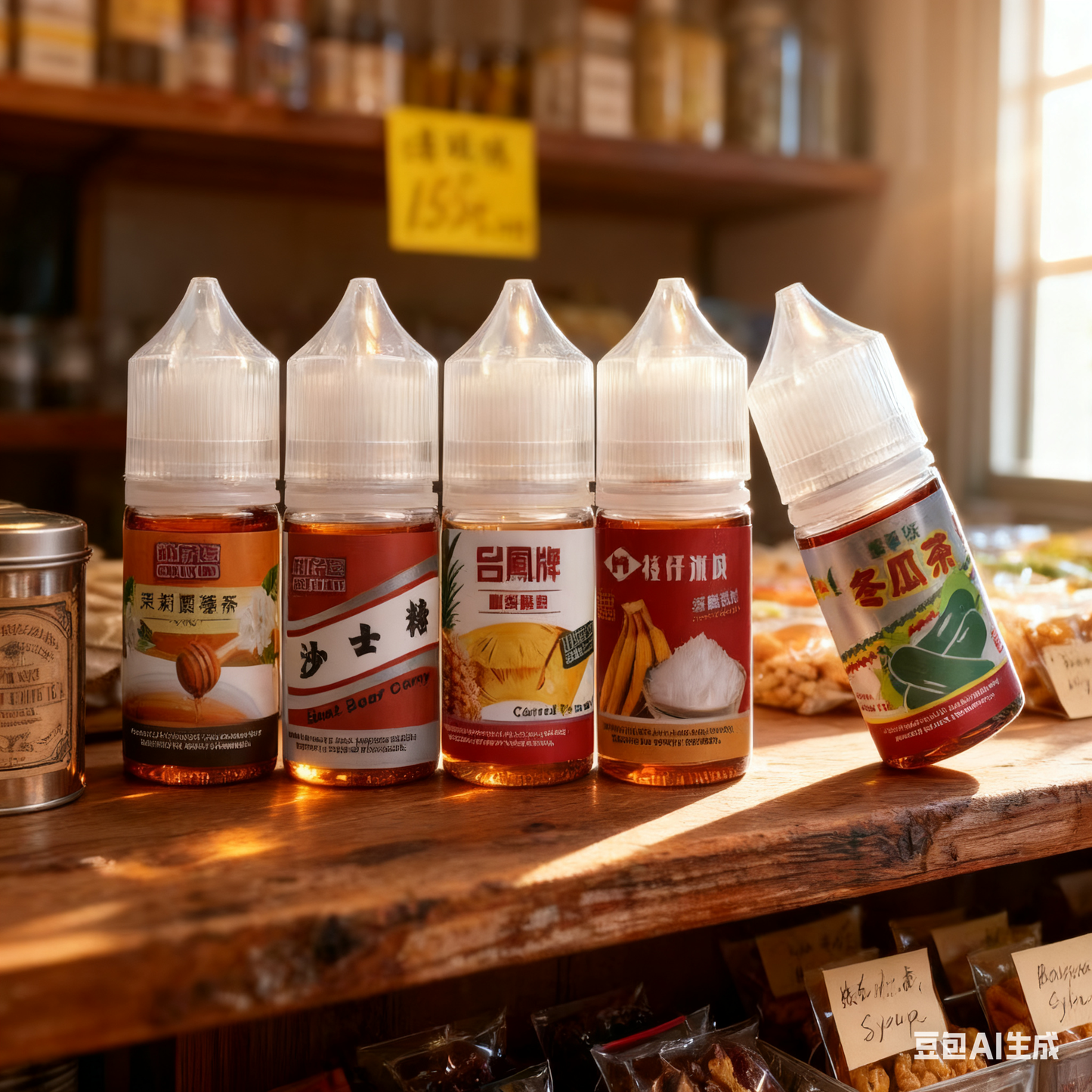 原廠正品 POWER 柑仔店系列 電子煙 菸油 煙油 小煙油 小菸油 枝仔冰城香蕉清冰 沙士糖 茉莉園蜜茶 古早味冬瓜茶 台鳳牌鳳梨罐頭 小時候的味道 - VC蒸氣