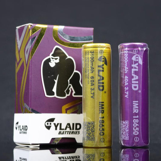 原廠正品 YLAID 大猩猩電池 18650 3100mah 60A 金皮 40A紫皮 克莱德 VC蒸氣