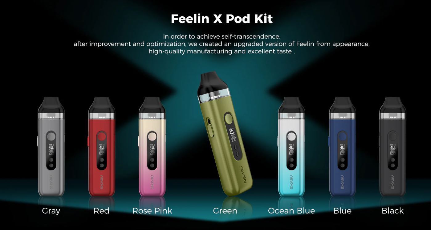 Nevoks FEELIN X 40W 1600mAh 菲林升級版 VC蒸氣