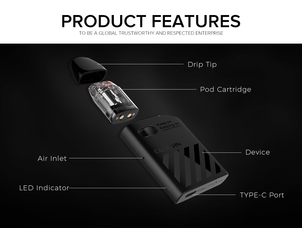 原廠正品 Uwell Caliburn AK2 (KOKO 3代) 主機套裝 VC蒸氣