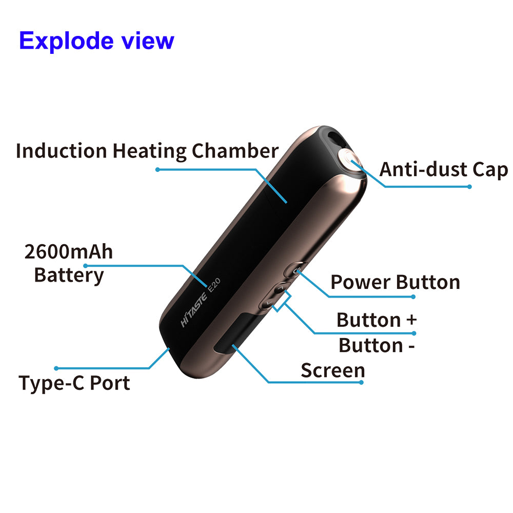 原廠正品 HiTaste E20 IQOS ILUMA TEREA煙彈SENTIA煙彈兼容代用加熱煙機 VC蒸氣