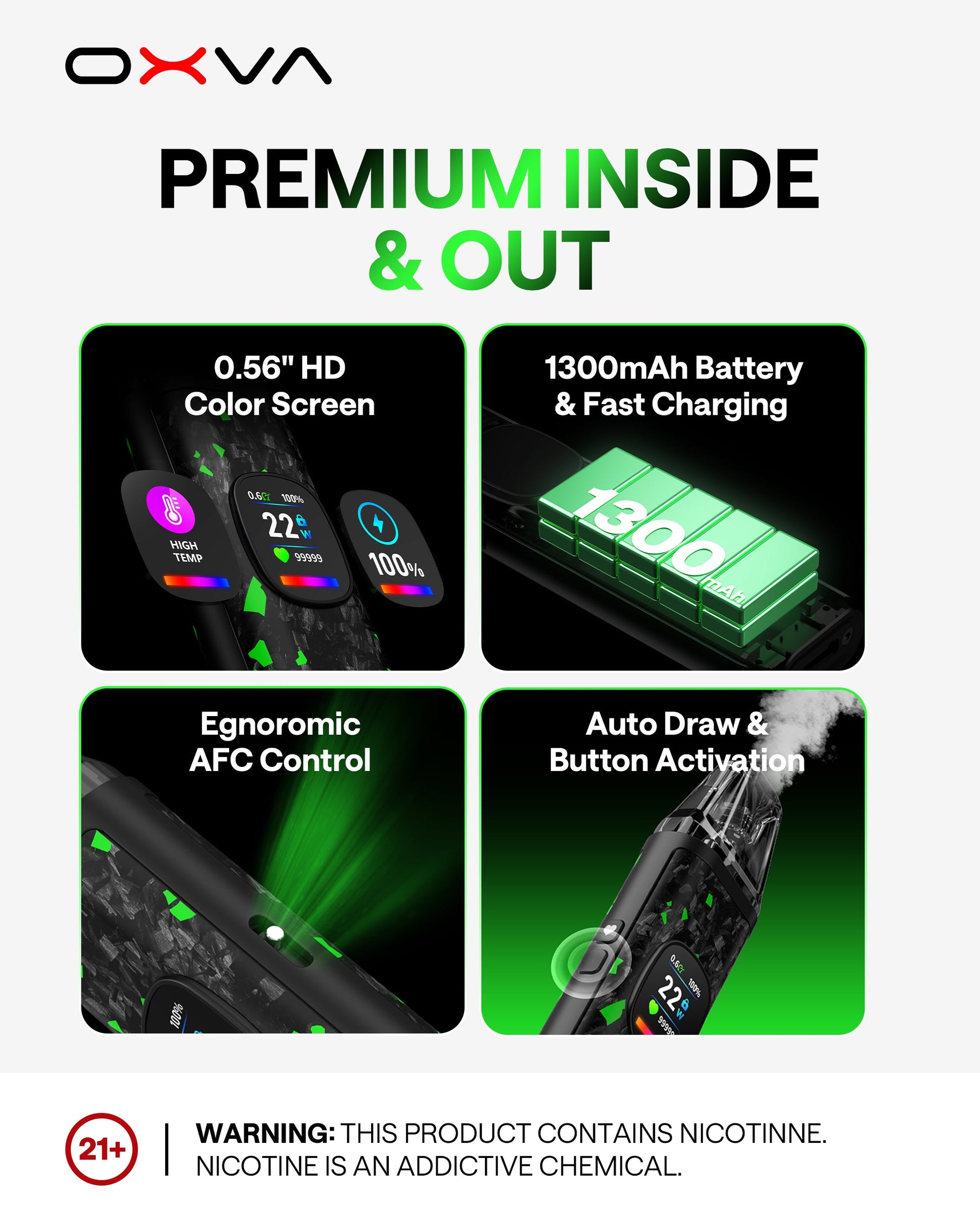 原廠正品 OXVA Xlim Pro 2 DNA 小蠻牛 – 全球首款 DNA 驅動 Pod 裝置 VC蒸氣