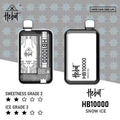 原廠正品 HEBAT 喜貝 10000口 puff 一次性/拋棄式 可重複充電 VC蒸氣