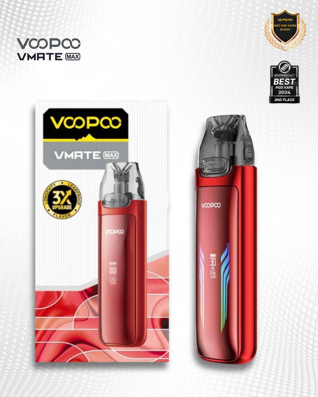原廠正品 Voopoo Vmate MAX 30W 可調瓦小煙 1200mAh  電子煙 小煙 VC蒸氣