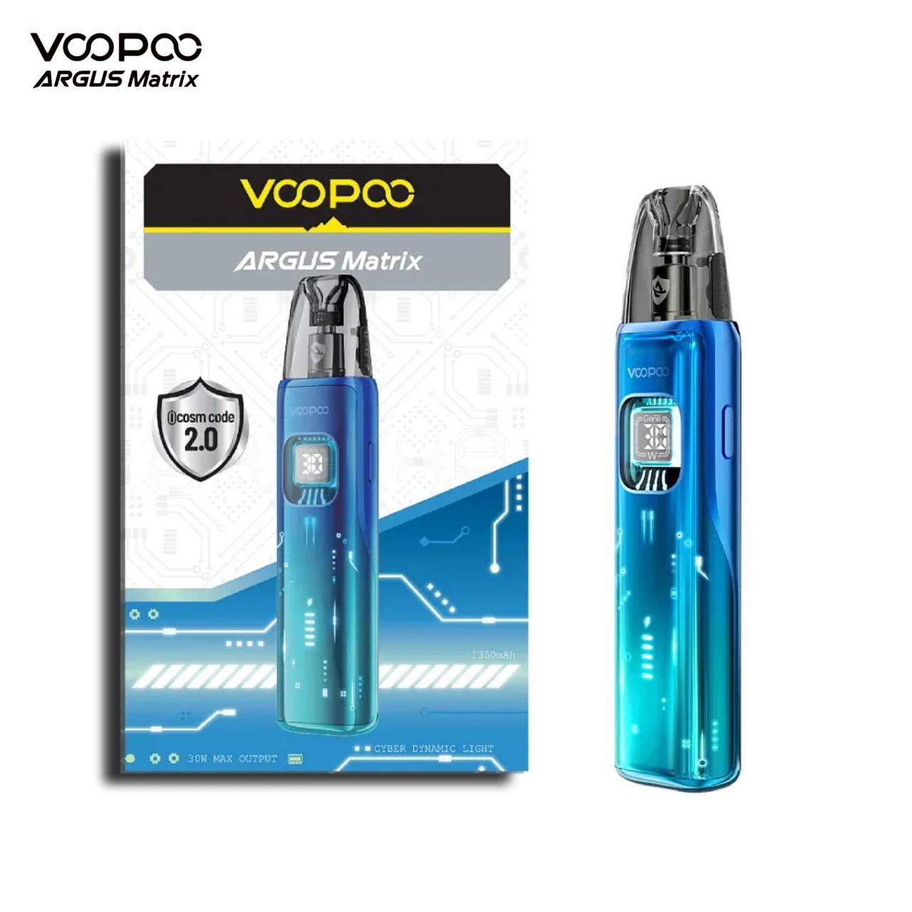 原廠正品 VOOPOO ARGUS Matrix 曲面屏 未來主義設計 電子煙 小菸 阿格斯 - VC蒸氣