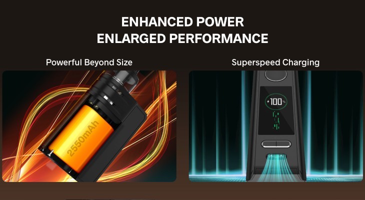 原廠正品 VOOPOO DRAG E60 60W 2550mAh VC蒸氣